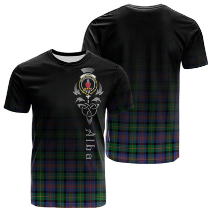 Printivon Logan Ancient Tartan Crest Alba Celtic T Shirt