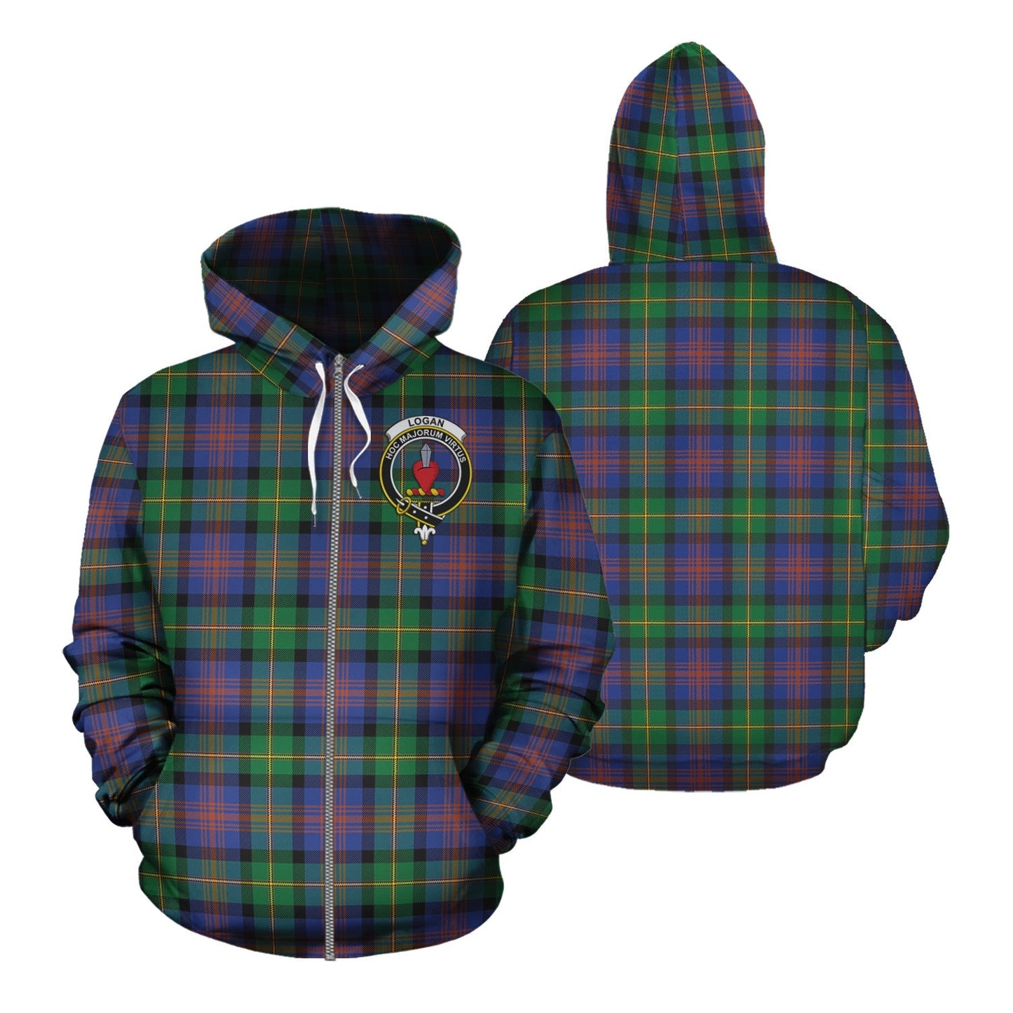 Printivon Logan Ancient Tartan Hoodie