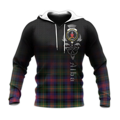 Printivon Logan Modern Tartan Crest Alba Celtic Hoodie