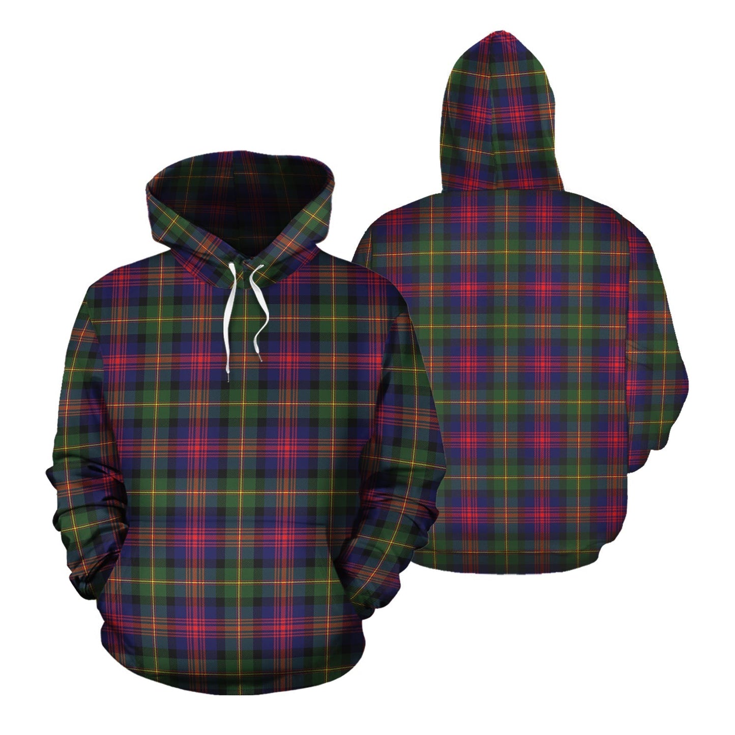 Printivon Logan Modern Tartan Hoodie