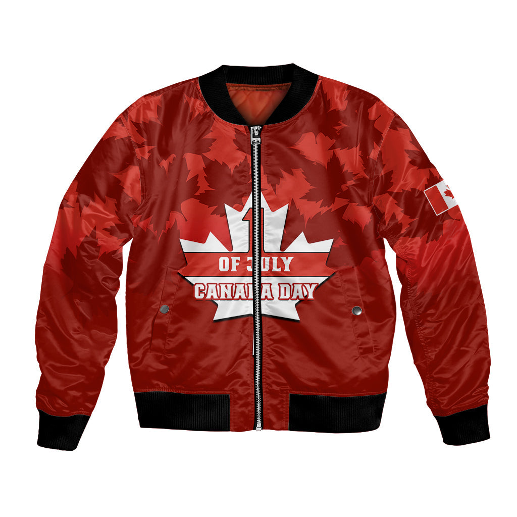 1 July Canada Independence Day Bomber Jacket Canadian Maple Leaf Happy 156Th Anniversary