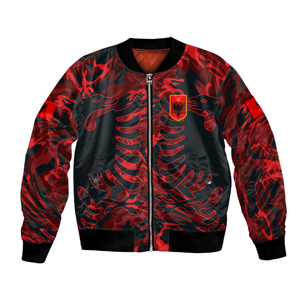 Albania Bomber Jacket Albanian Golden Eagle Sport Version