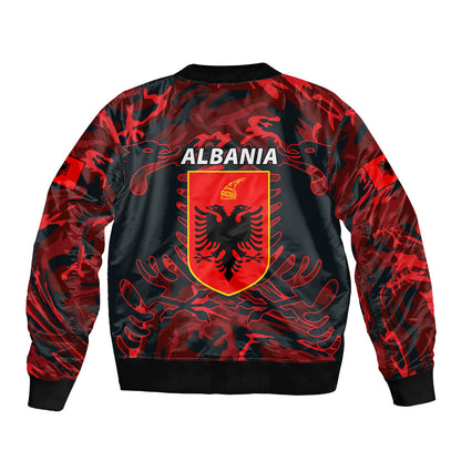 Albania Bomber Jacket Albanian Golden Eagle Sport Version