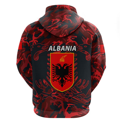 Albania Hoodie Albanian Golden Eagle Sport Version