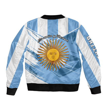 Argentina Bomber Jacket La Argentina Sol De Mayo Sport Style