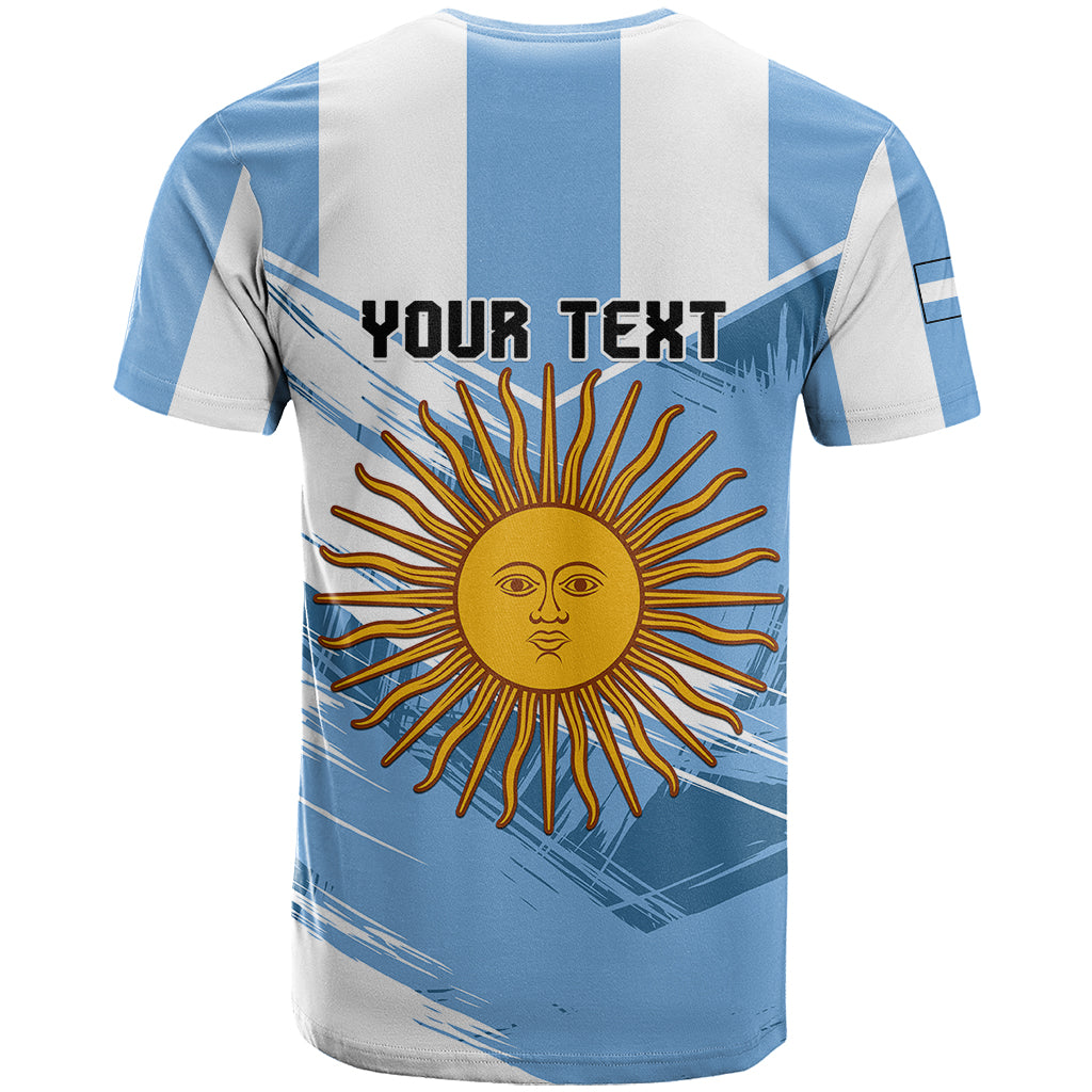 Custom Argentina T Shirt La Argentina Sol De Mayo Sport Style