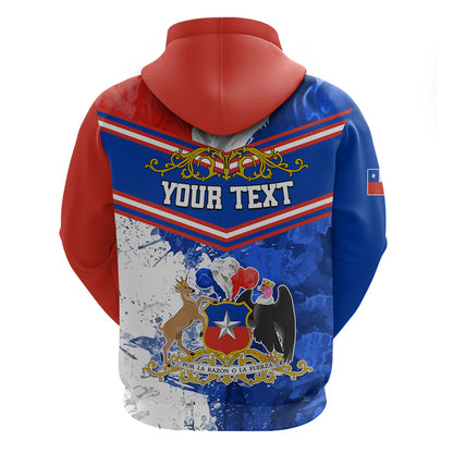 Personalised Chile Hoodie Chilean Bellflower Special Version