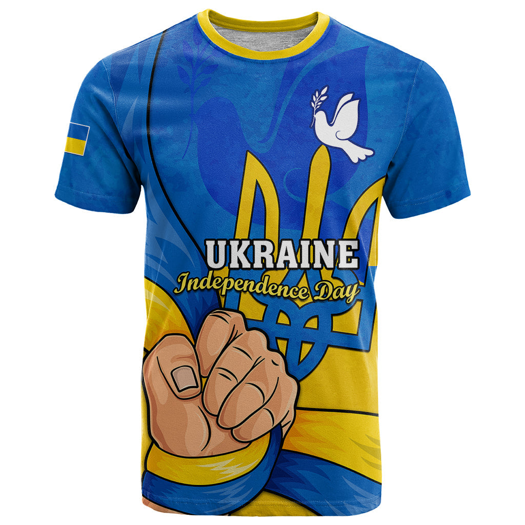Ukraine Independence Day T Shirt Ukrainian Trident Special Version
