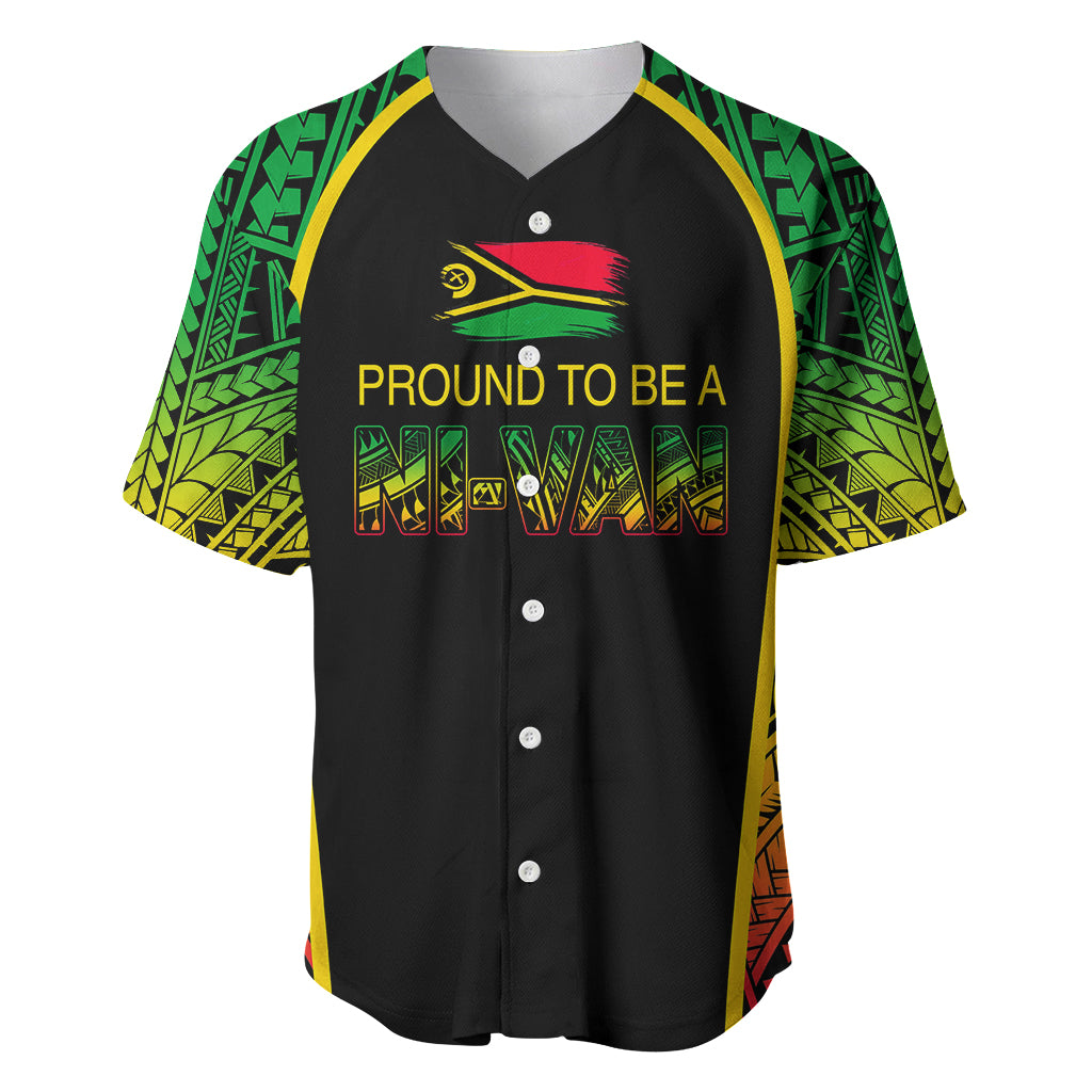 Vanuatu Baseball Jersey Pround To Be A Ni-Van