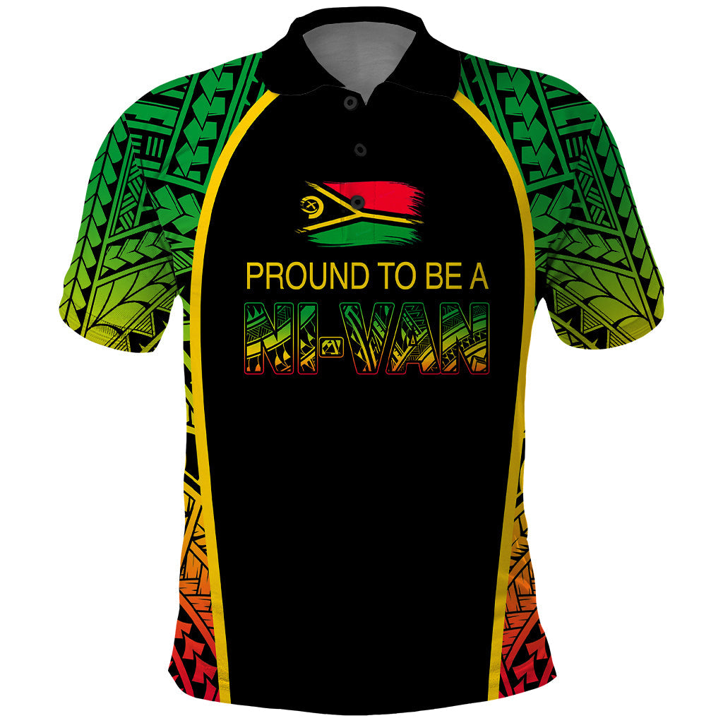 Vanuatu Polo Shirt Pround To Be A Ni-Van