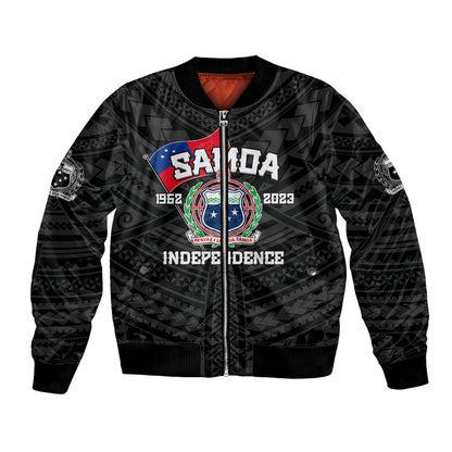 Samoa Independence Bomber Jacket 2023 Black Style
