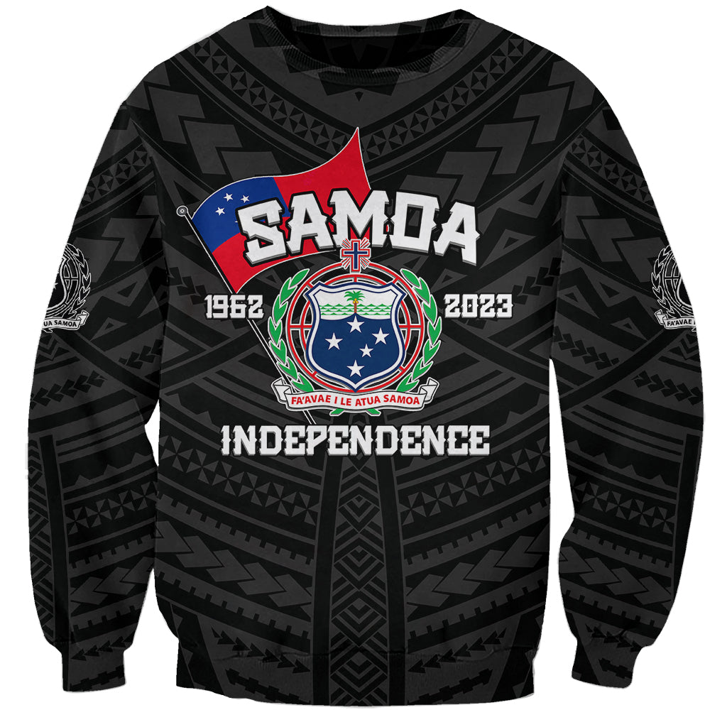 Samoa Independence Sweatshirt 2023 Black Style