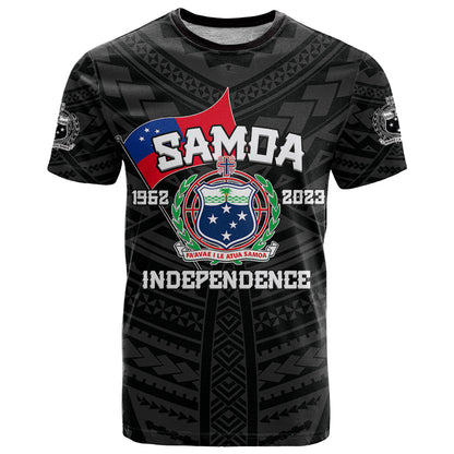 Samoa Independence T Shirt 2023 Black Style