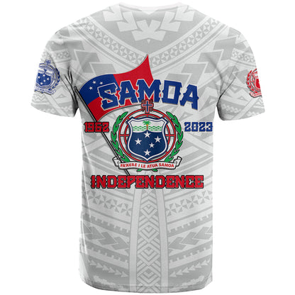 Samoa Independence T Shirt 2023 White Style