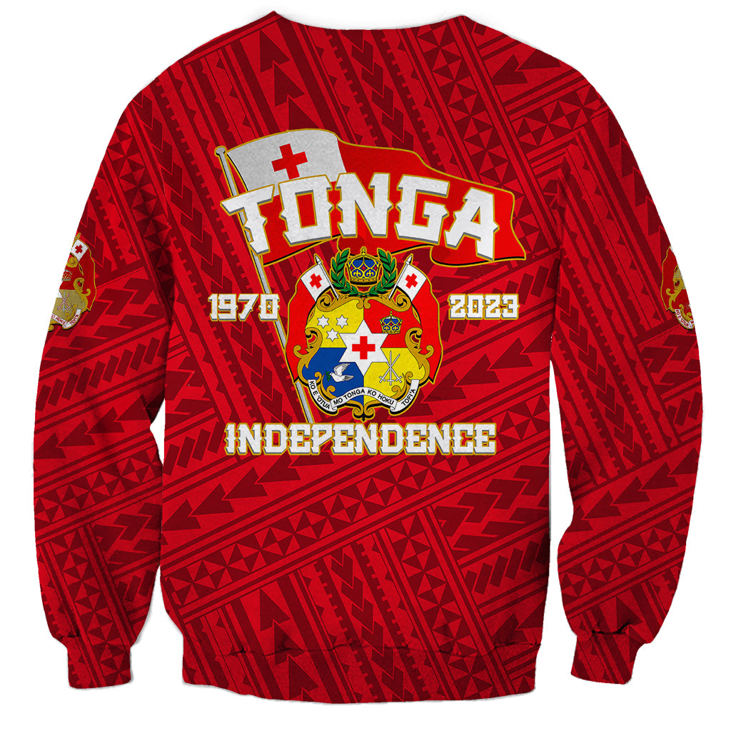 Tonga Independence Sweatshirt 2023 Red Style