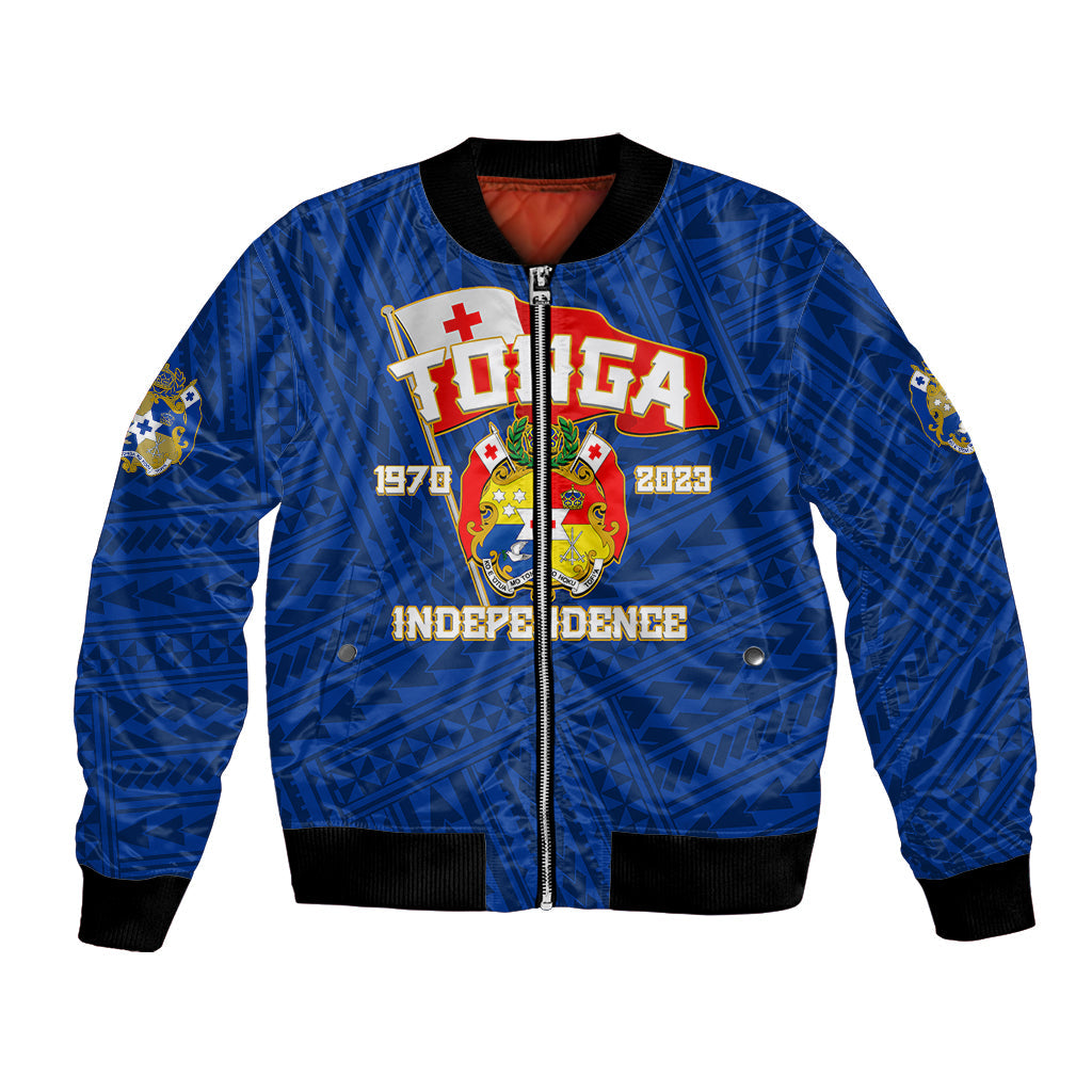 Tonga Independence Bomber Jacket 2023 Blue Style