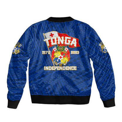 Tonga Independence Bomber Jacket 2023 Blue Style