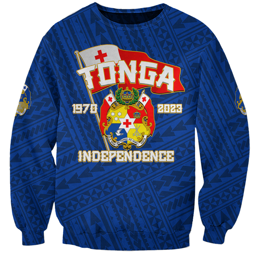 Tonga Independence Sweatshirt 2023 Blue Style