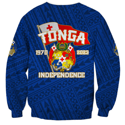Tonga Independence Sweatshirt 2023 Blue Style