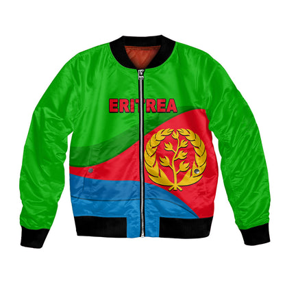 Eritrea Day Bomber Jacket Simple Flag