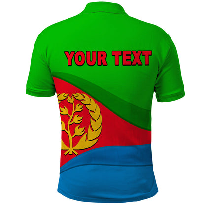 Eritrea Day Polo Shirt Simple Flag