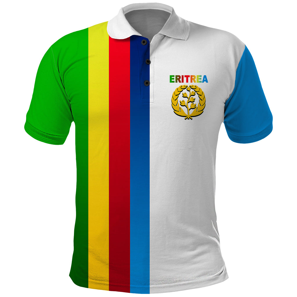 Eritrea Day Polo Shirt Flag Color