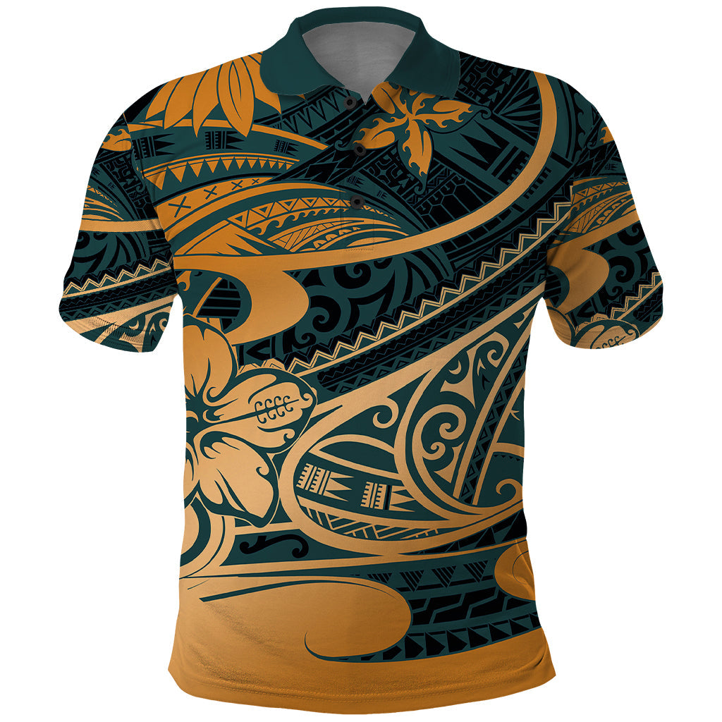 Polynesian Tribal Polo Shirt
