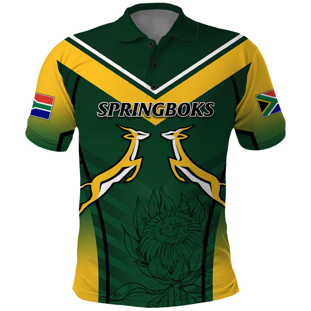 South Africa Rugby 2023 Polo Shirt Bokke Champions