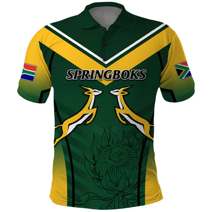 South Africa Rugby 2023 Polo Shirt Bokke Champions
