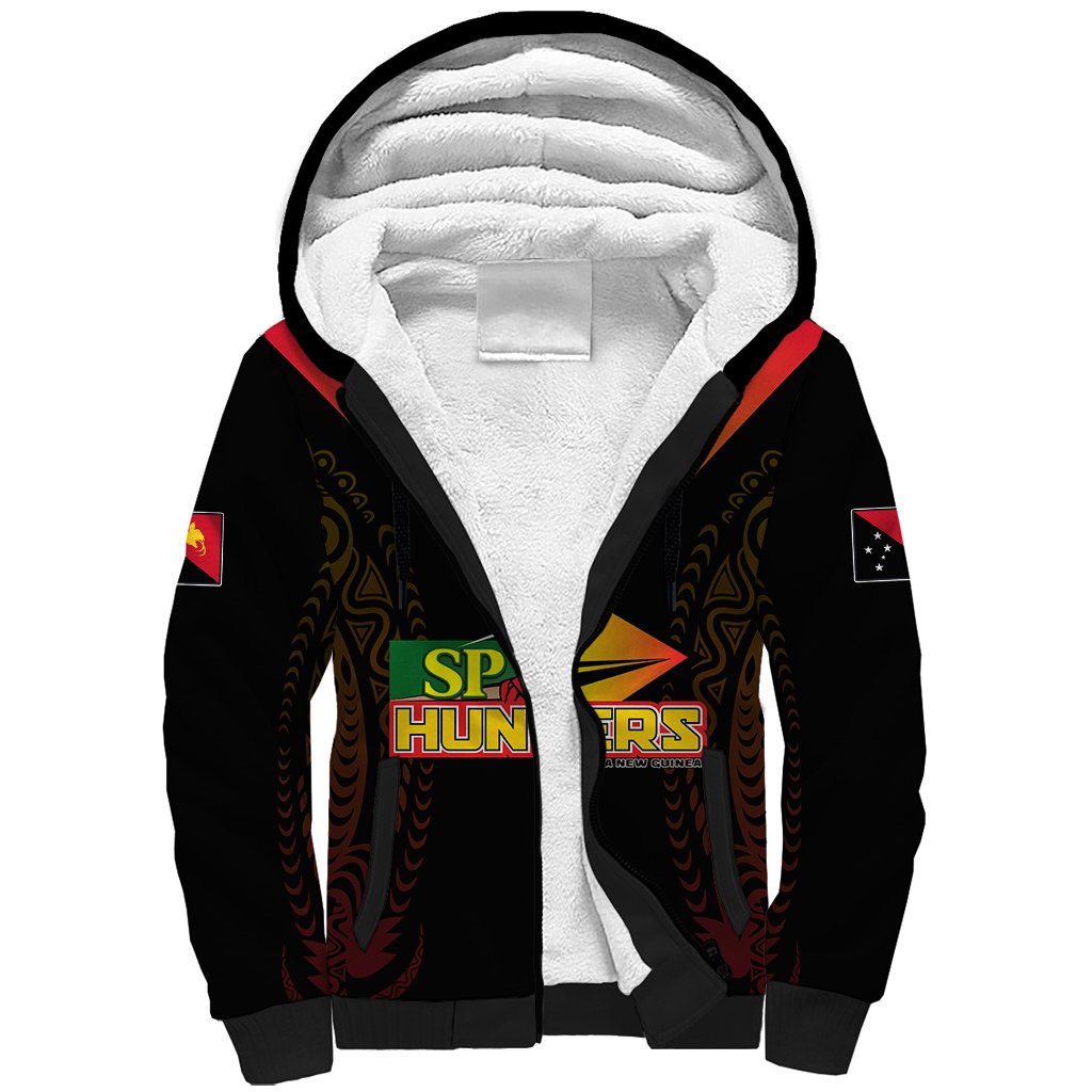 Personalised PNG Hunters Rugby Sherpa Hoodie Motuan Style