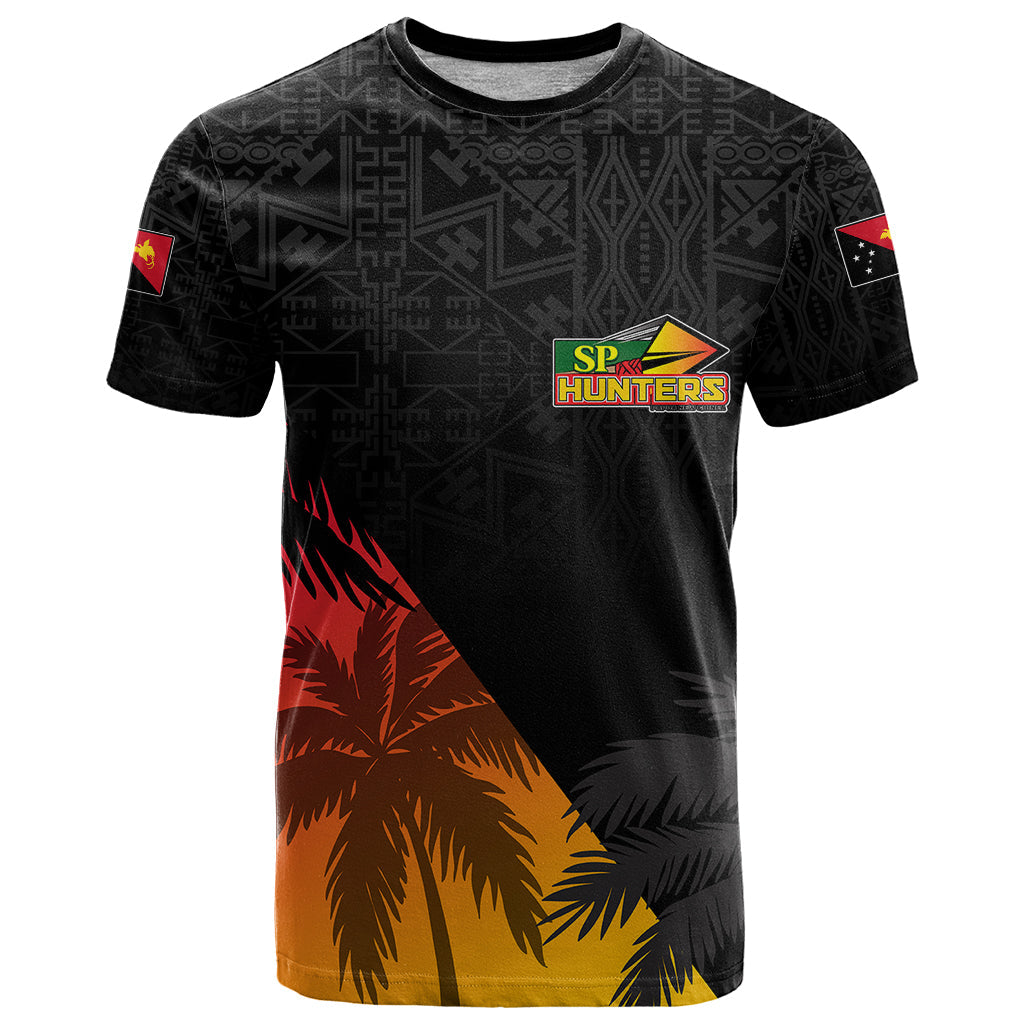  PNG Hunters Rugby T Shirt Palm Trees Simple