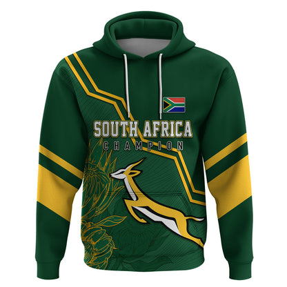 South Africa Rugby 2023 Hoodie Champions GO Bokke