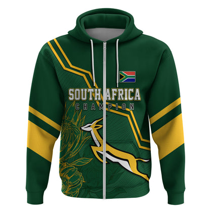 South Africa Rugby 2023 Hoodie Champions GO Bokke