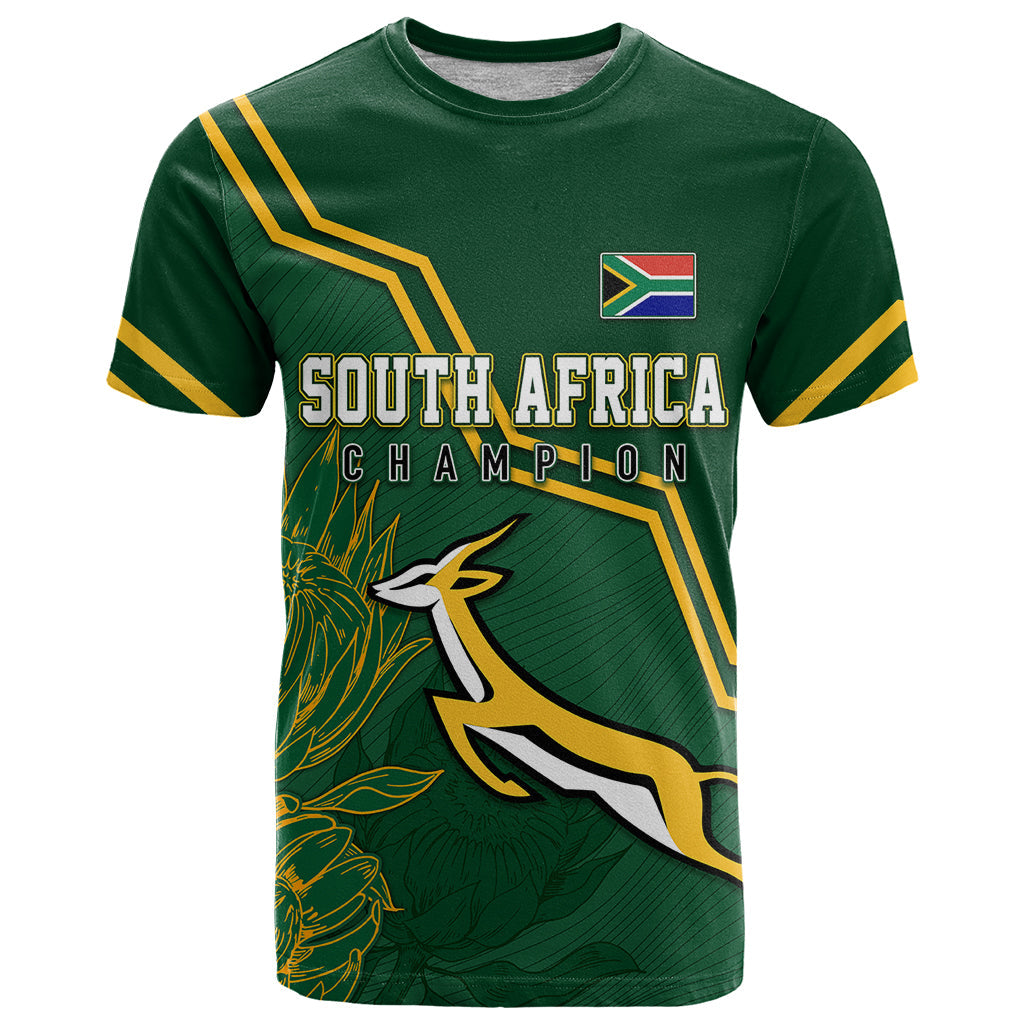 South Africa Rugby 2023 T Shirt Champions GO Bokke
