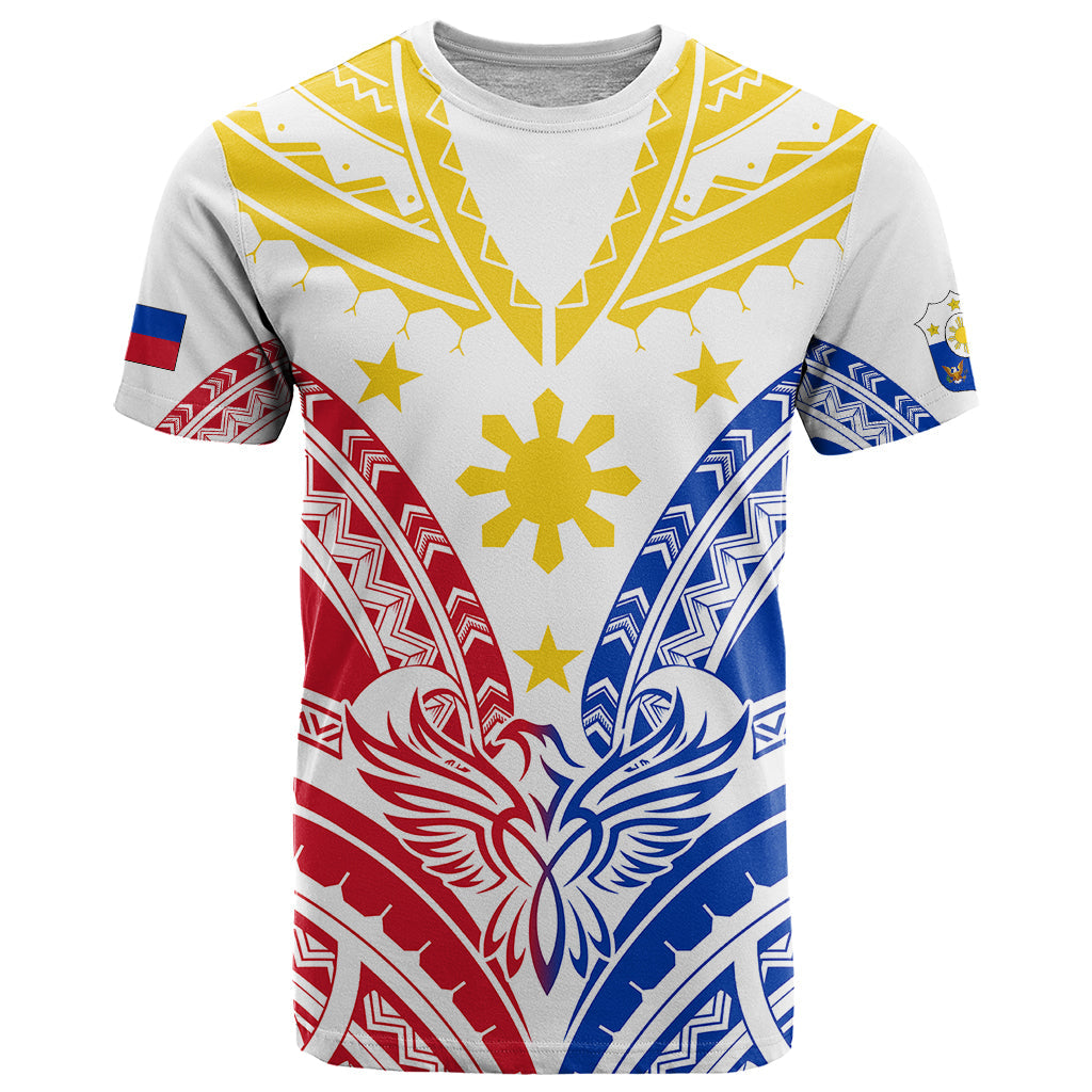 Personalised Philippines Independence Day T Shirt Tribal Sun And Stars Ver 02