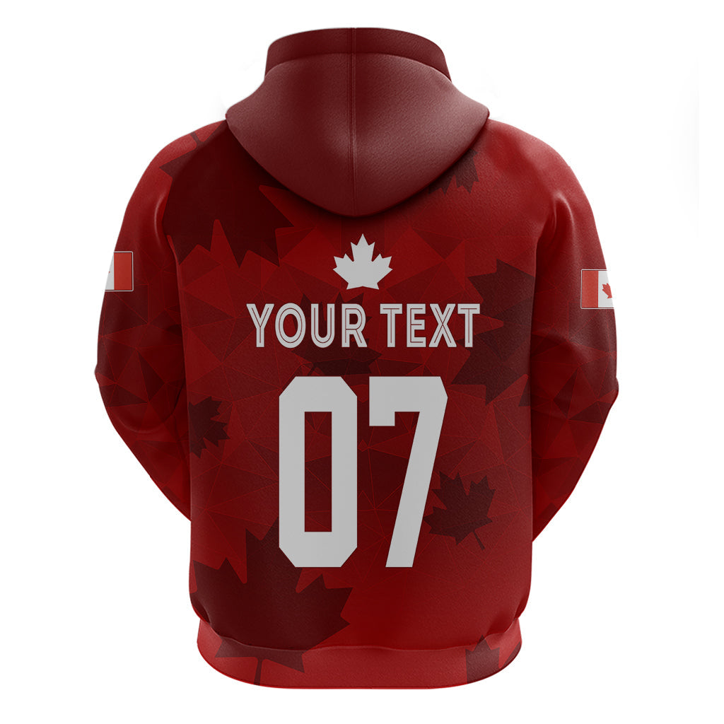 Personalised Canada Soccer Hoodie Women'S Wc 2023 Maple Style