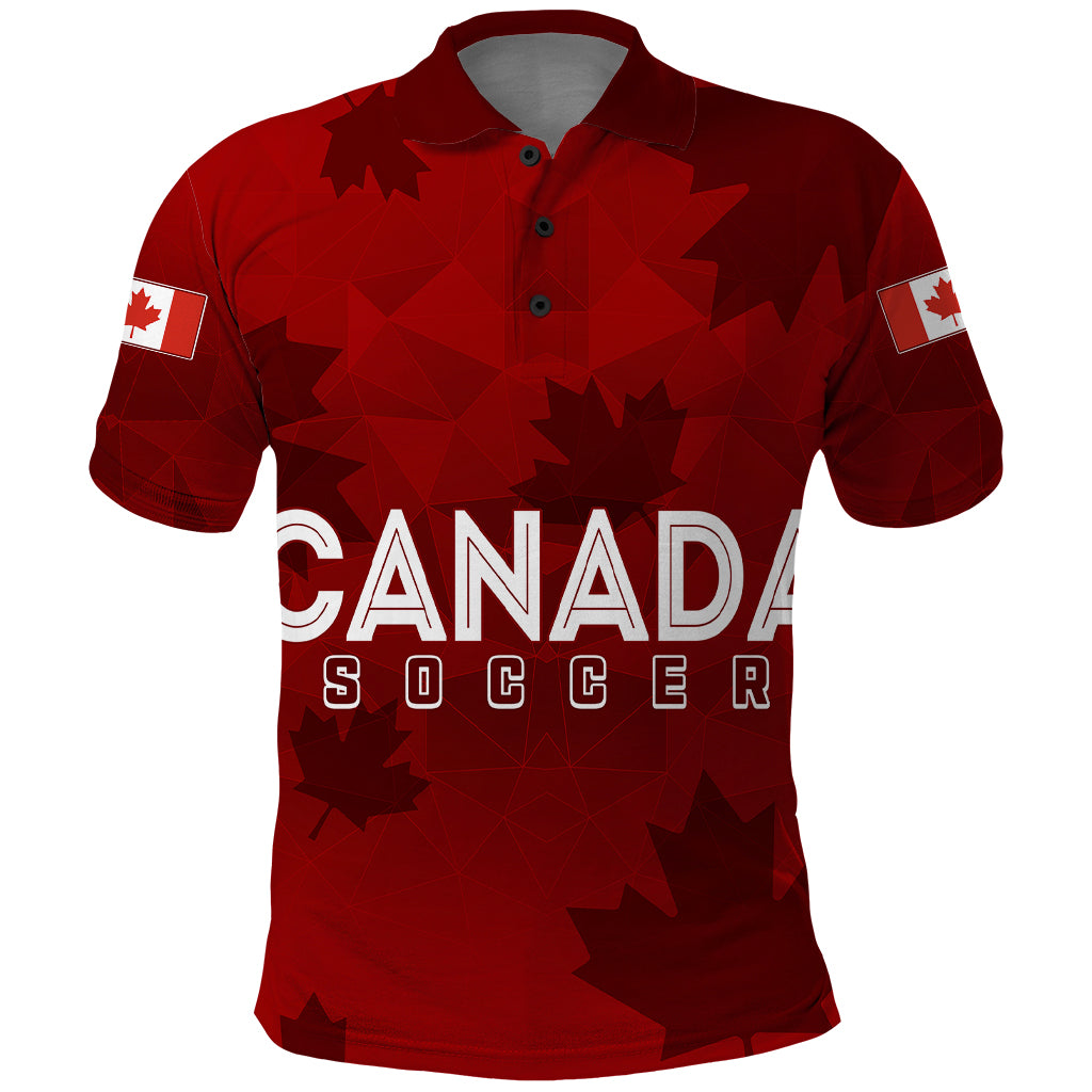 Personalised Canada Soccer Polo Shirt Women'S Wc 2023 Maple Style