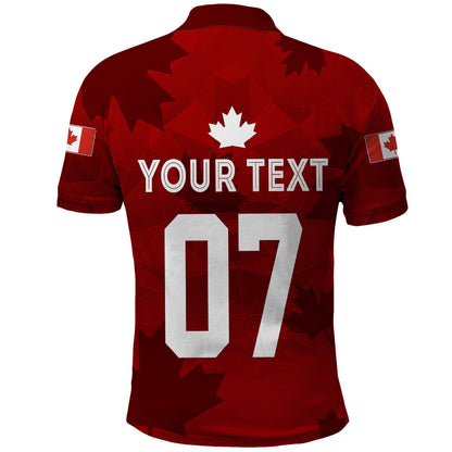 Personalised Canada Soccer Polo Shirt Women'S Wc 2023 Maple Style