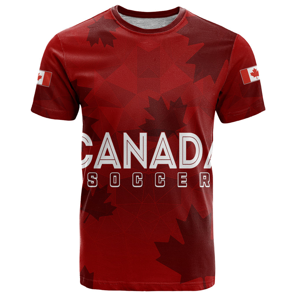 Personalised Canada Soccer T Shirt Women'S Wc 2023 Maple Style