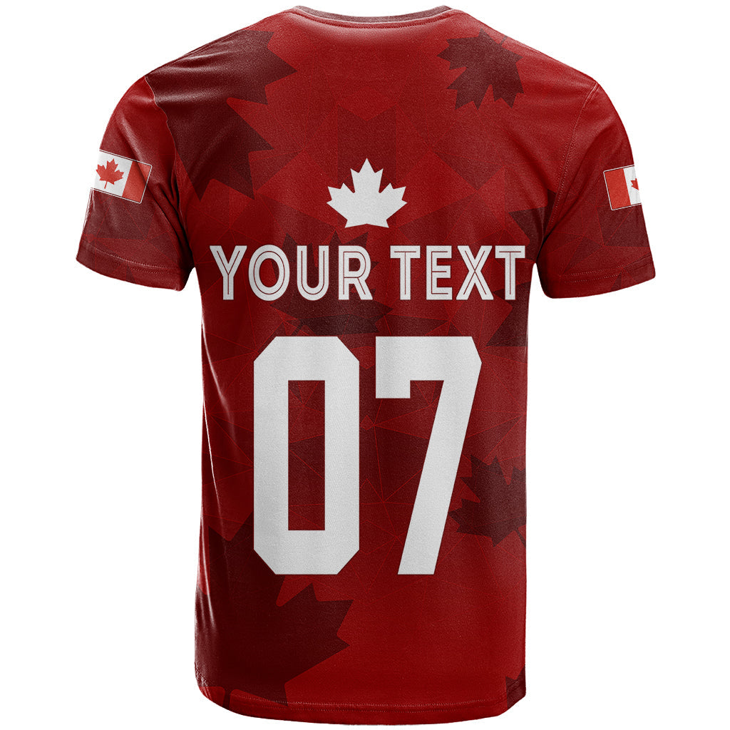 Personalised Canada Soccer T Shirt Women'S Wc 2023 Maple Style