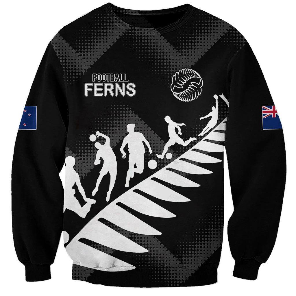 New Zealand Football Ferns Sweatshirt Women World Cup 2023 Sporty Vibes