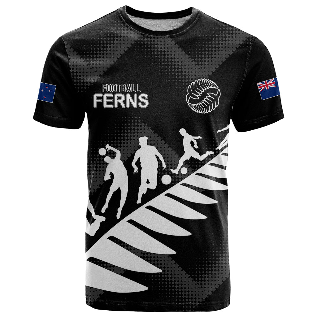 Personalised New Zealand Football Ferns T Shirt Women World Cup 2023 Sporty Vibes