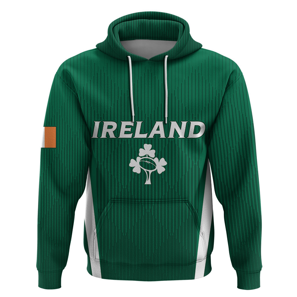 Personalised Ireland Rugby Hoodie World Cup 2023 GO Shamrocks