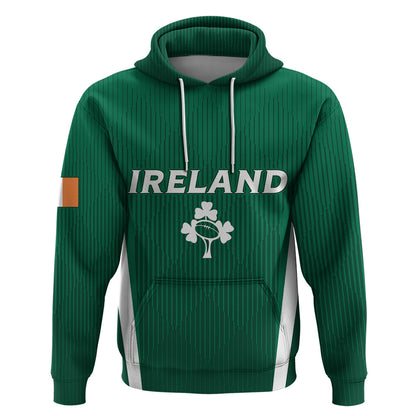 Personalised Ireland Rugby Hoodie World Cup 2023 GO Shamrocks