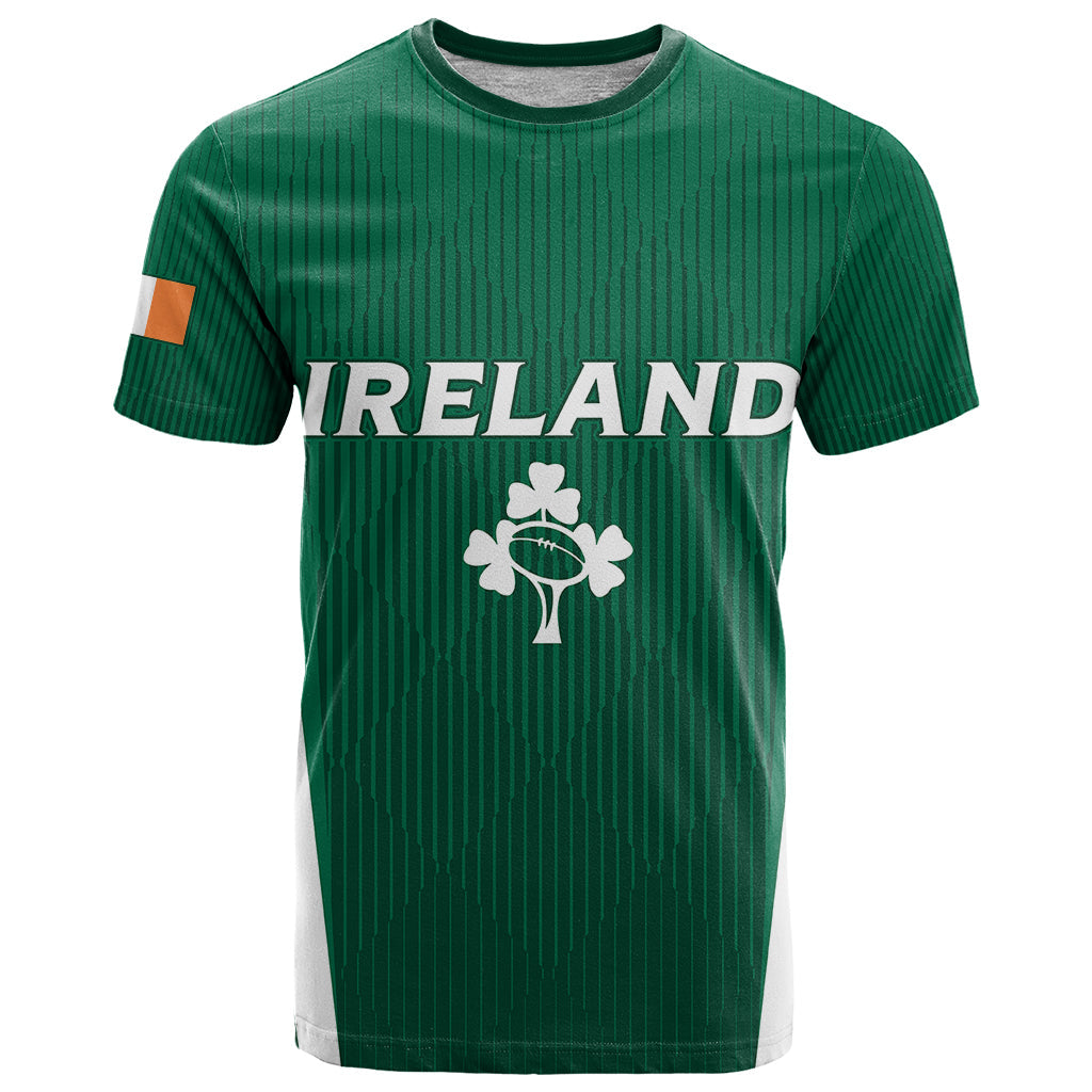 Personalised Ireland Rugby T Shirt World Cup 2023 GO Shamrocks
