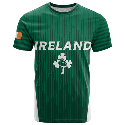Personalised Ireland Rugby T Shirt World Cup 2023 GO Shamrocks