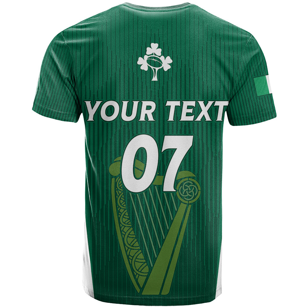 Personalised Ireland Rugby T Shirt World Cup 2023 GO Shamrocks