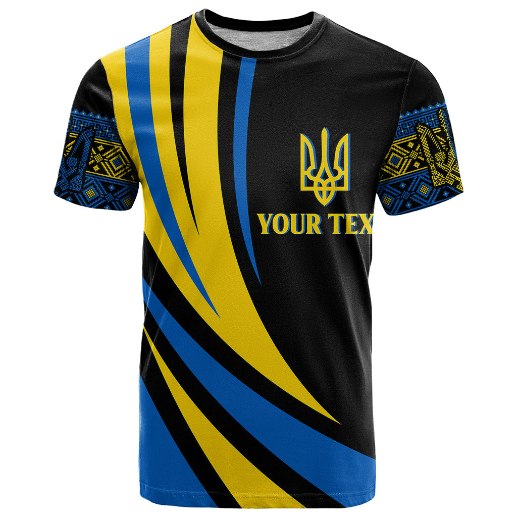Personalised Ukraine T Shirt Independence Slava Ukraini "Battle Angel"