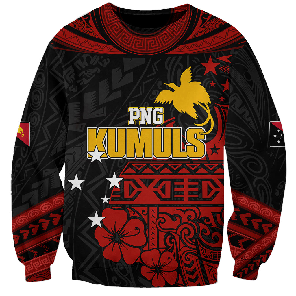PNG Kumuls Rugby Sweatshirt Motuan Mix Patterns