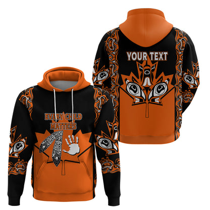 Personalised Canada Indigenous Hoodie Every Child Matters